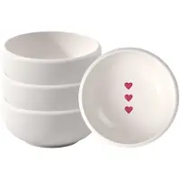 Like. by Villeroy & Boch Dipschalen With Love ø 8 cm Set van 6