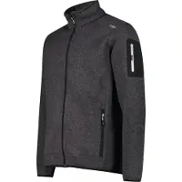 CMP - Jacket Jacquard Knitted 3H60747N - Fleecevest 58, grijs