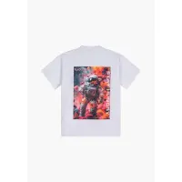 Black Donkey Space explorer t-shirt i white