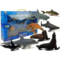 Viking Choice Speelfiguren - zeedieren - 8 stuks – 12 cm
