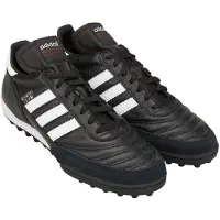 Adidas - Heren voetbalschoenen voor kunstgras, "Mundial Team", leer, PP339 (42,5 EU) (zwart)