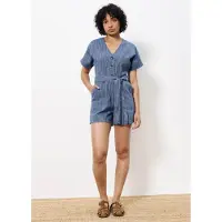 FRNCH Adila playsuit gestreept