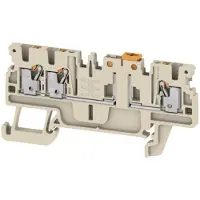 Weidmuller 2918270000 Scheidings- en meetserieklem Steekaansluiting Beige 100 stuk(s)