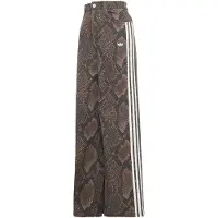 Adidas Originals Jeans 'SNAKE PRINT DENIM LOOSE' bruin / lichtbruin / donkerbruin / wit