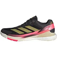 Adidas Sportschoen 'Crazyquick' goud / basaltgrijs / zwart