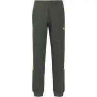 Adidas Originals Broek 'Trefoil' citroengeel / donkergrijs