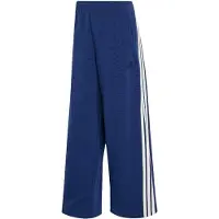 Adidas Sportbroek 'KIT 3-Stripes Wide' donkerblauw / wit