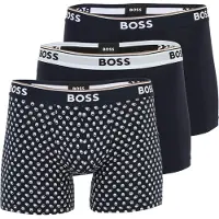 BOSS Set van drie boxershorts met logotailleband van stretchkatoen Maat S