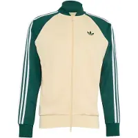 Adidas Originals Sweatvest 'SST' chamois / smaragd / wit
