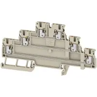 Weidmuller 2856200000 Meeretageklem Steekaansluiting Beige 50 stuk(s)