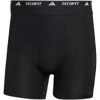 Adidas Sportbroek 'TECHFIT HYBRID SHORT' zwart / wit