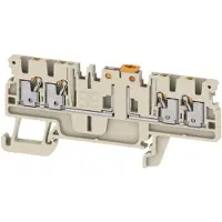 Weidmuller 2918280000 Scheidings- en meetserieklem Steekaansluiting Beige 100 stuk(s)