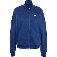 Adidas Sportief sweatvest 'Studio' donkerblauw / wit