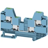 Weidmuller 3037450000 Doorgangsserieklem Klem Toewijzing: Enkelvoudig Blauw 50 stuk(s) Piece