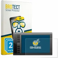 BROTECT - Screenprotector voor Ugee M708 - Folie Beschermfolie transparant 2 Stuks