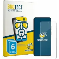 BROTECT Screenprotector 6 Stuks voor Blackview Wave 10 Beschermglas transparant