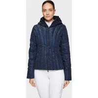 Samshield FW25 Courchevel-Ice Print Puffer Jas Navy - M