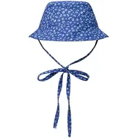 Swim Essentials - zonnehoedje - 0-8 jaar - blauw - Luipaardprint