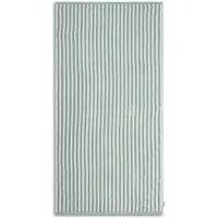 Swim Essentials - strandlaken - 135 x 65 cm- handdoek - Gestreept - 100% katoen - Groen