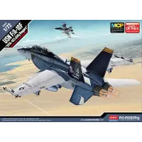 ACADEMY Modelbouwpakket Vliegtuigen - 12535 Boeing USN F/A-18F Super Hornet VFA-103 Jolly Rogers - MCP - Amerikaanse Straaljager Plastic - 1:72 - Modelbouw