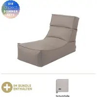 Blomus Outdoor-ligbed -STAY- inclusief GRATIS beschermhoes in de kleur Earth