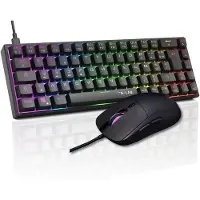 The G-Lab 2-in-1 Mechanical Gaming Pack for E-sports - COMBO TITAN - 12800 DPI Mouse - Mechanical Keyboard