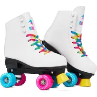 Raven IRIS Verstelbare Rolschaatsen Wit Maat 31-34