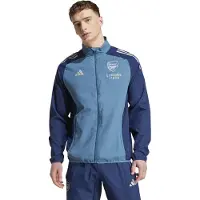 Adidas Arsenal Presentatie Trainingsjack 2025-2026 Blauw Donkerblauw Wit