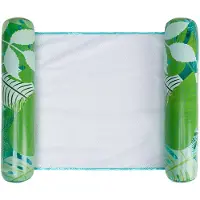 Swim Essentials - waterhangmat - 117 cm - Groen - Plantenprint - suntanner