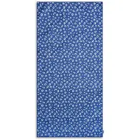 Swim Essentials - strandlaken - 135 x 65 cm - handdoek - Luipaardprint - sneldrogend microvezel - Blauw