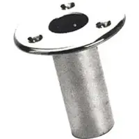 PLASTIMO Brass C Chromed Pole Support Zilver 80 x 72 mm