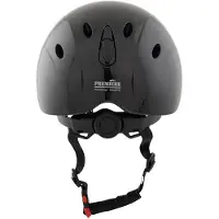 Premiere Rijhelm Petite Shiny voor kinderen 48/51 Zwart