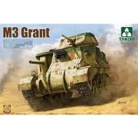 Takom Modelbouwpakket Militaire voertuigen - 2086 M3 Grant WWII - Britse Medium Tank Plastic - 1:35 - Modelbouw