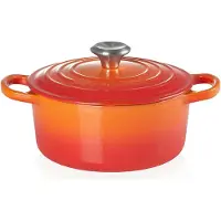 Le Creuset Gietijzeren Ronde Braadpan Oranjerood 18cm 1,8l
