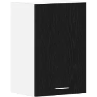 vidaXL Hangkast zwart eikenkleurig 40x31x60 cm bewerkt hout