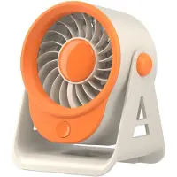 VHV -Tafelventilator met Turbo Blaaskracht - USB Oplaadbare Bureau Ventilator - Stille Kleine Ventilator voor Kantoor en Bureau - Draadloze Luchtcirculator voor Slaapkamer en Studentenkamer