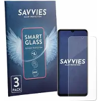 Savvies 3 Stuks Screenprotector - geschikt voor Invens Halo 5 - beschermfolie glas transparant