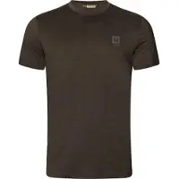Härkila - Base All Season S/S T-Shirt - Merinoshirt 4XL, bruin