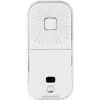 VHV -Handventilator en Tafelventilator 2-in-1 - Opvouwbare Mini Ventilator met USB - Stille Bureauventilator met Digitaal Display - Compacte Pocket Fan voor Reizen, Kantoor, Studentenkamer