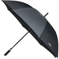 HUGO BOSS HUGO Paraplu Loop Golf Umbrella Black Zwart