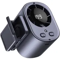 VHV -Draagbare Mini-Ventilator - High-Speed Handventilator met Clip - Oplaadbare Riemventilator met USB - Stille Handsfree Nekventilator voor Paraplu, Festival en Outdoor
