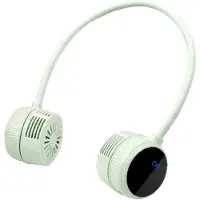 VHV -Opvouwbare Nekventilator - Bladeloze Draagbare Ventilator met USB - Stille Oplaadbare Mini Ventilator - Handsfree Sportventilator voor Outdoor, Camping, Hardlopen en Reizen
