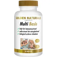 Golden naturals 2x Multi Basis 60 tabletten