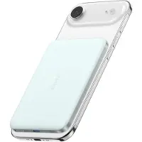 Anker Nano MagGo Draadloze Powerbank met MagSafe en Qi2 5.000 mAh Blauw