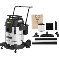 DeWalt bouwstofzuiger nat/droog 61L, DXV61S-QT