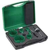 Hikoki Gatzaagset Bi-Metaal HSS-Co "Elektricien Nr. 2" 9-Delig - 4101075