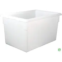 Rubbermaid Voedselbewaarbak 81.5 ltr, Rubbermaid, model: VB 003501, 6 stuks per verpakking, wit