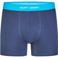Happy Shorts Boxershorts ' Jersey ' donkerblauw