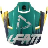 Leatt Vizier voor de motorhelm, goud/aqua groen, geschikt voor de GPX 3.5 helm