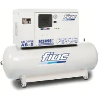 Fiac stille compressor SCS 500lt - AB998 10 PK 500 liter, met koeldroger